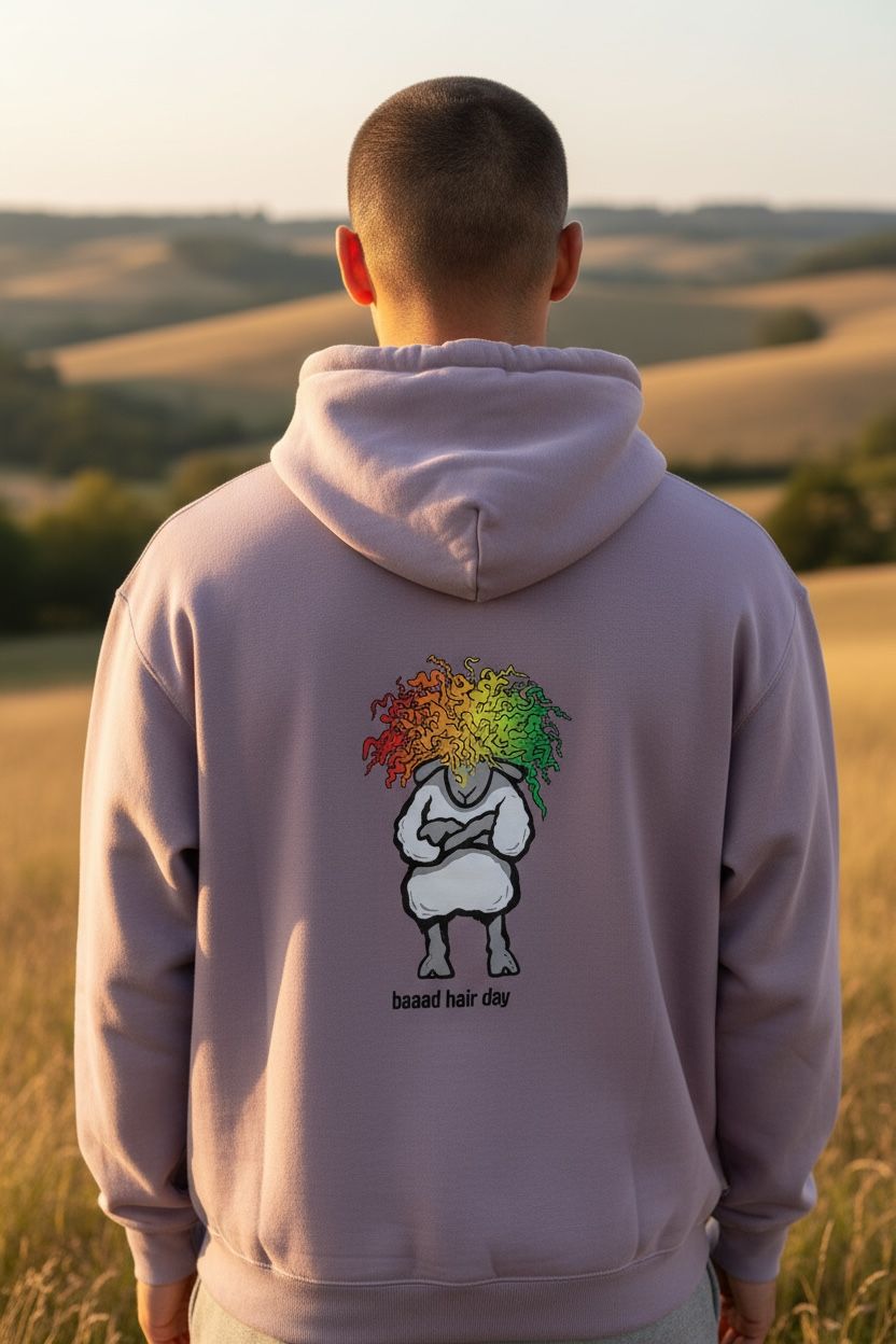 Flockers Rugged Hoodie | Baaad Hair