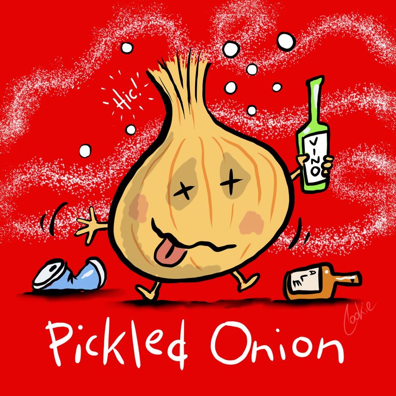 Flockers Coaster | Pickled Onion