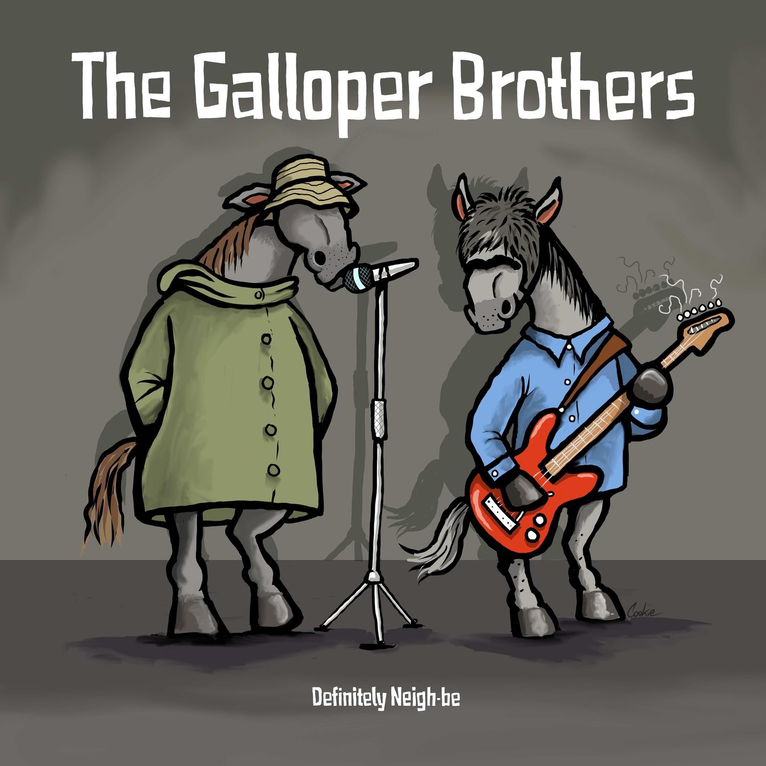 Mooody Fridge Magnet | The Galloper Brothers