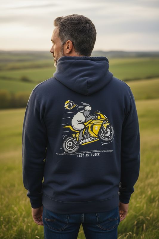 Flocker | Fast As Flock | Full Zipped Hoodie
