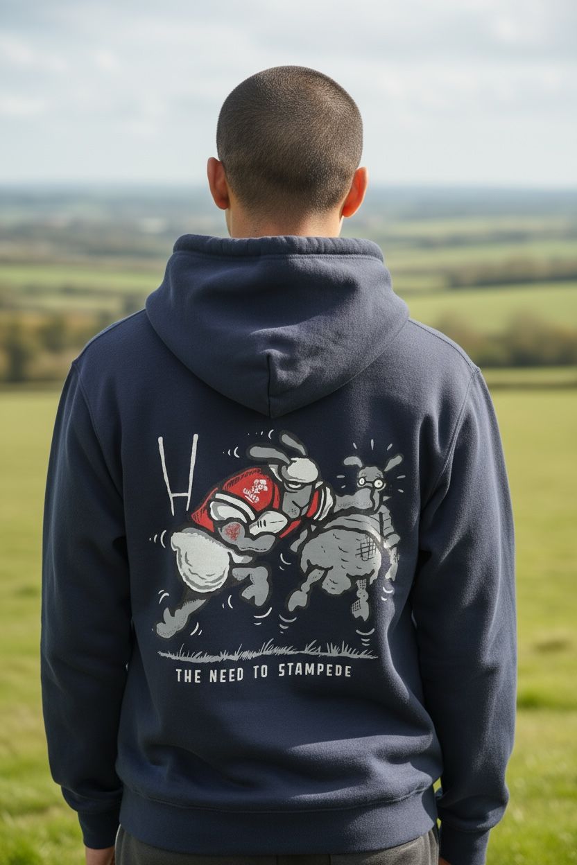 Flockers Rugged Hoodie | Stampede - Wales