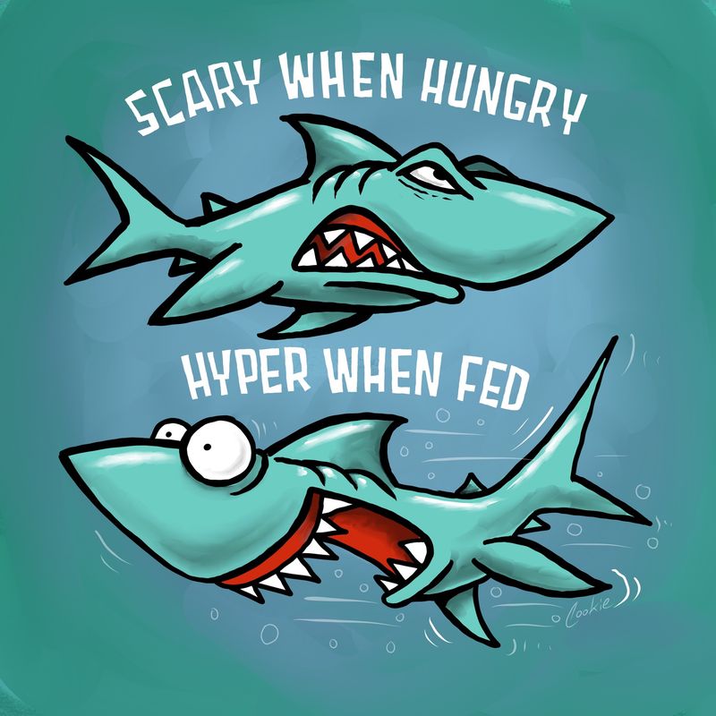 Cookie Classics Metal Sign | Scary When Hungry