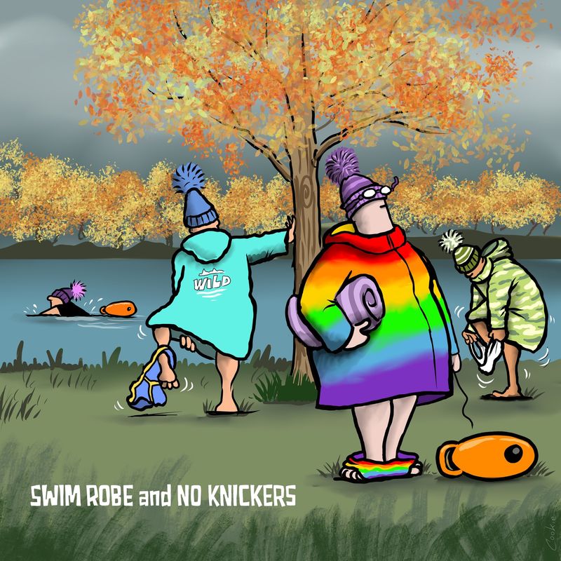 Kimmer Metal Sign | Swim Robe and No Knickers