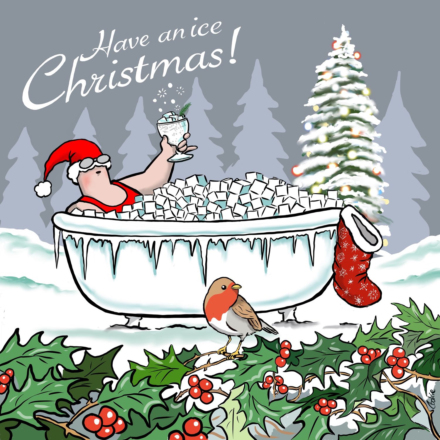 Kimmer Christmas Card | Have An Ice Christmas