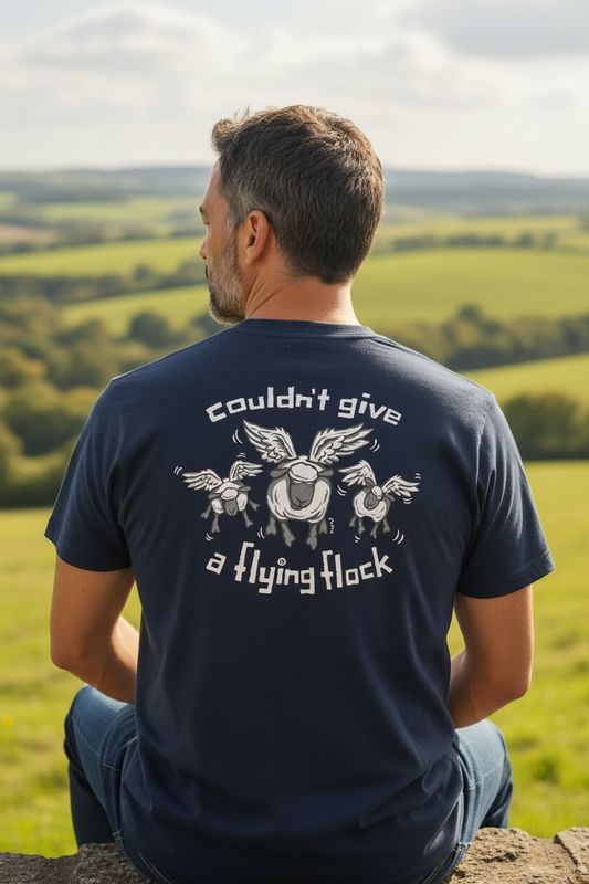 Flockers T-Shirt | Couldn&#39;t Give A Flying Flock