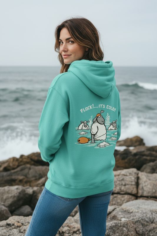 Flockers Full Zipped Hoodie | Flock It&#39;s Cold!