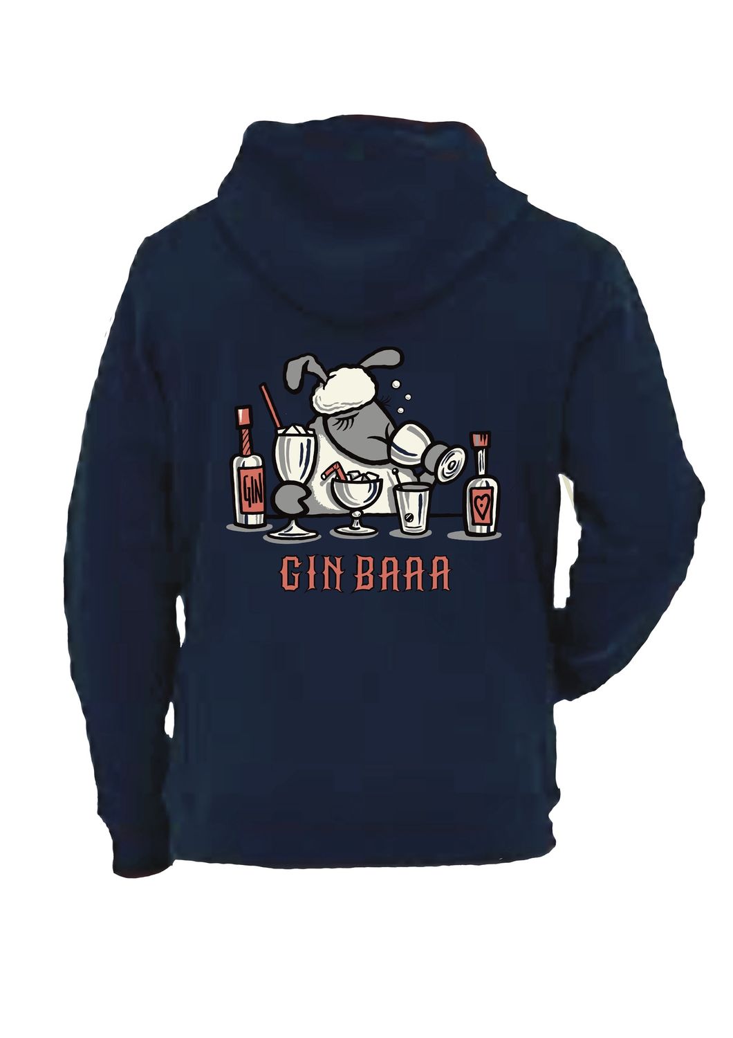 Flockers Rugged Hoodie | Gin Baaa