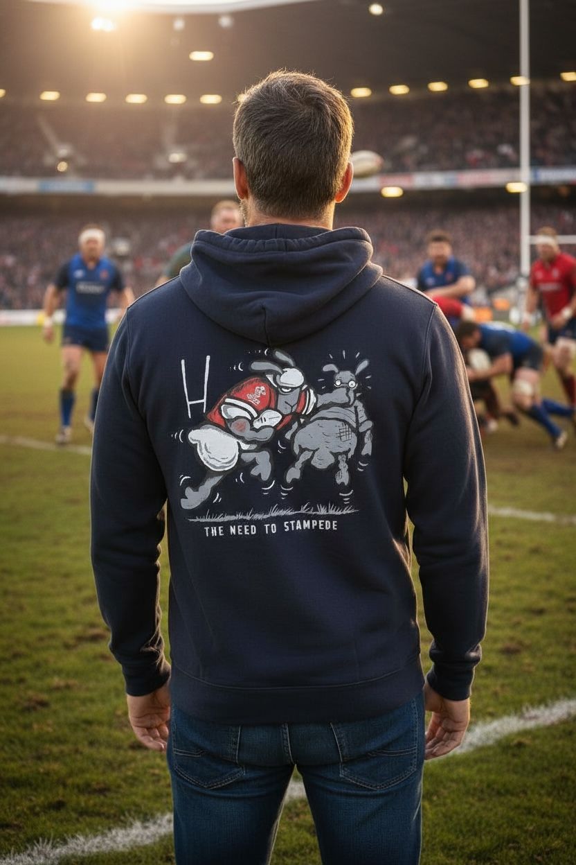 Flockers Rugged Hoodie | Stampede - Wales