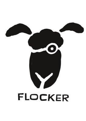 Flockers Car Sticker | The Flockers Logo