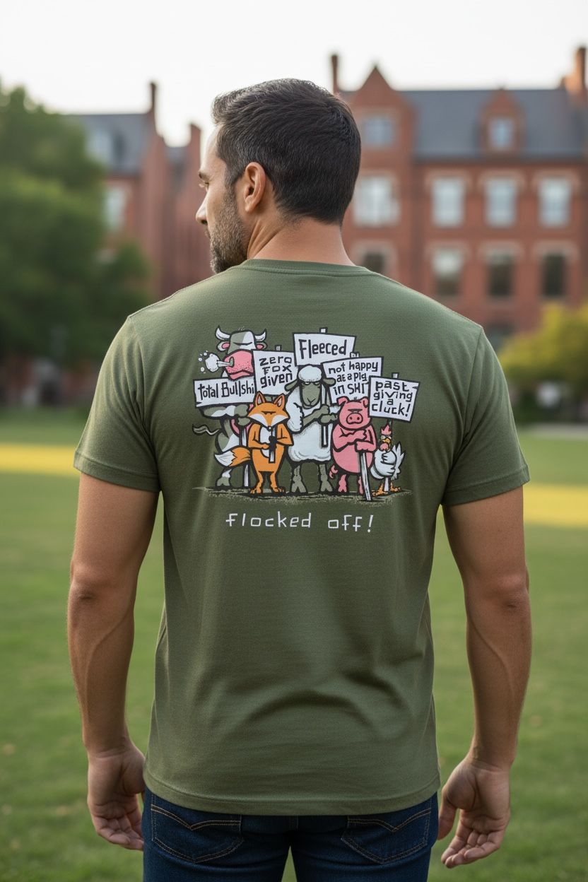 Flocked Off! | Funny T-shirt | Flockers