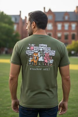 Flocked Off! | Funny T-shirt | Flockers
