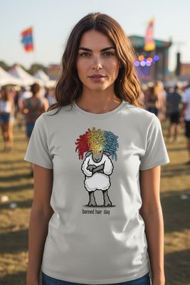 Baaad Hair Day | Funny T-Shirt | Flockers