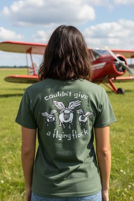 Couldn't Give A Flying Flock | T-Shirt | Flockers