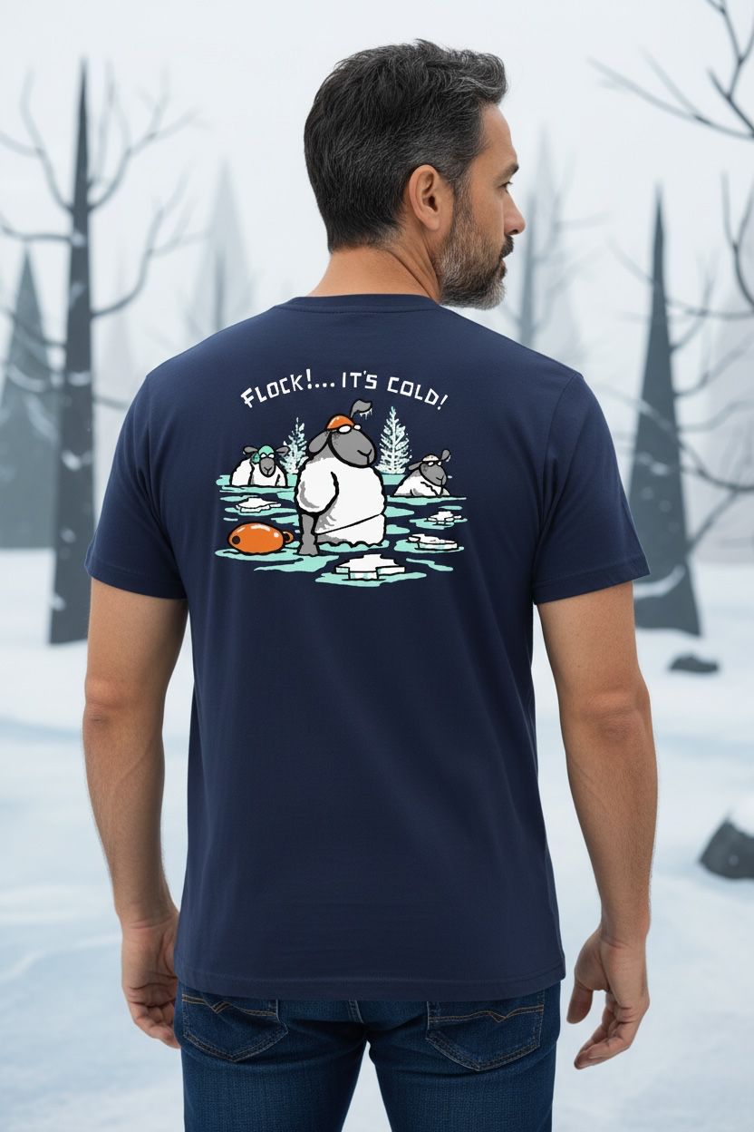 Flock Its Cold! | Funny T-Shirt |  Flockers