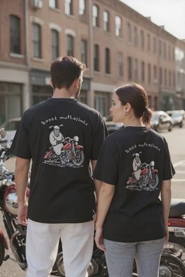 Baaad MuthaFlocka | Funny Motorbike T-Shirt | Flockers