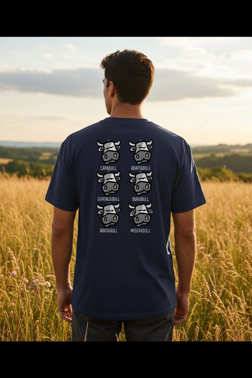 Capabull, Dependabull... | Funny Bull T-Shirt | Flockers