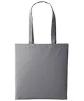 Flockers Cotton Tote Bag | Reusable Everyday Shopper | Baaad Flockers®, Colour: Slate Light Grey