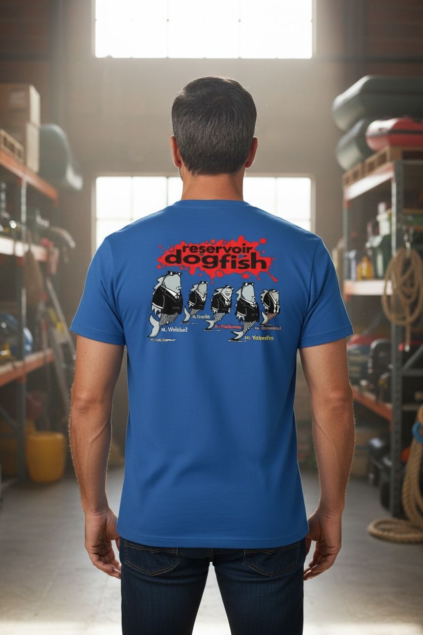 Dogfish | Retro T-Shirt | Baaad Flockers