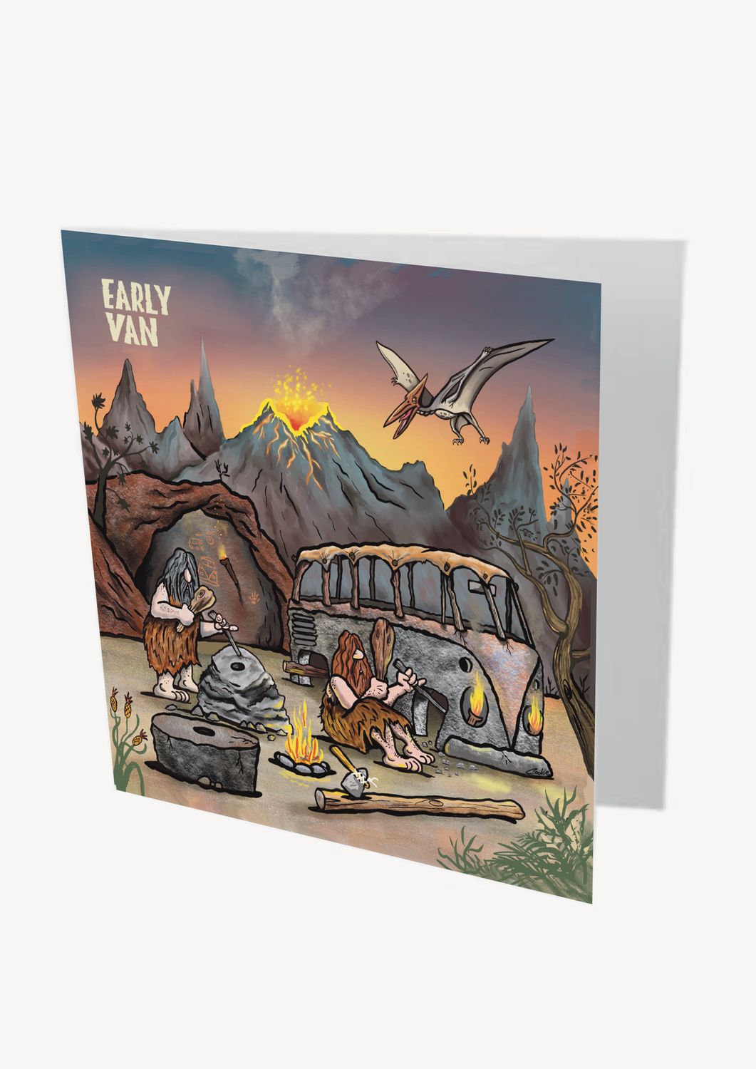 Early Van  Card | Funny, Rude &amp; Witty Greeting Cards | Baaad Flockers®