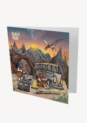Early Van  Card | Funny, Rude &amp; Witty Greeting Cards | Baaad Flockers®