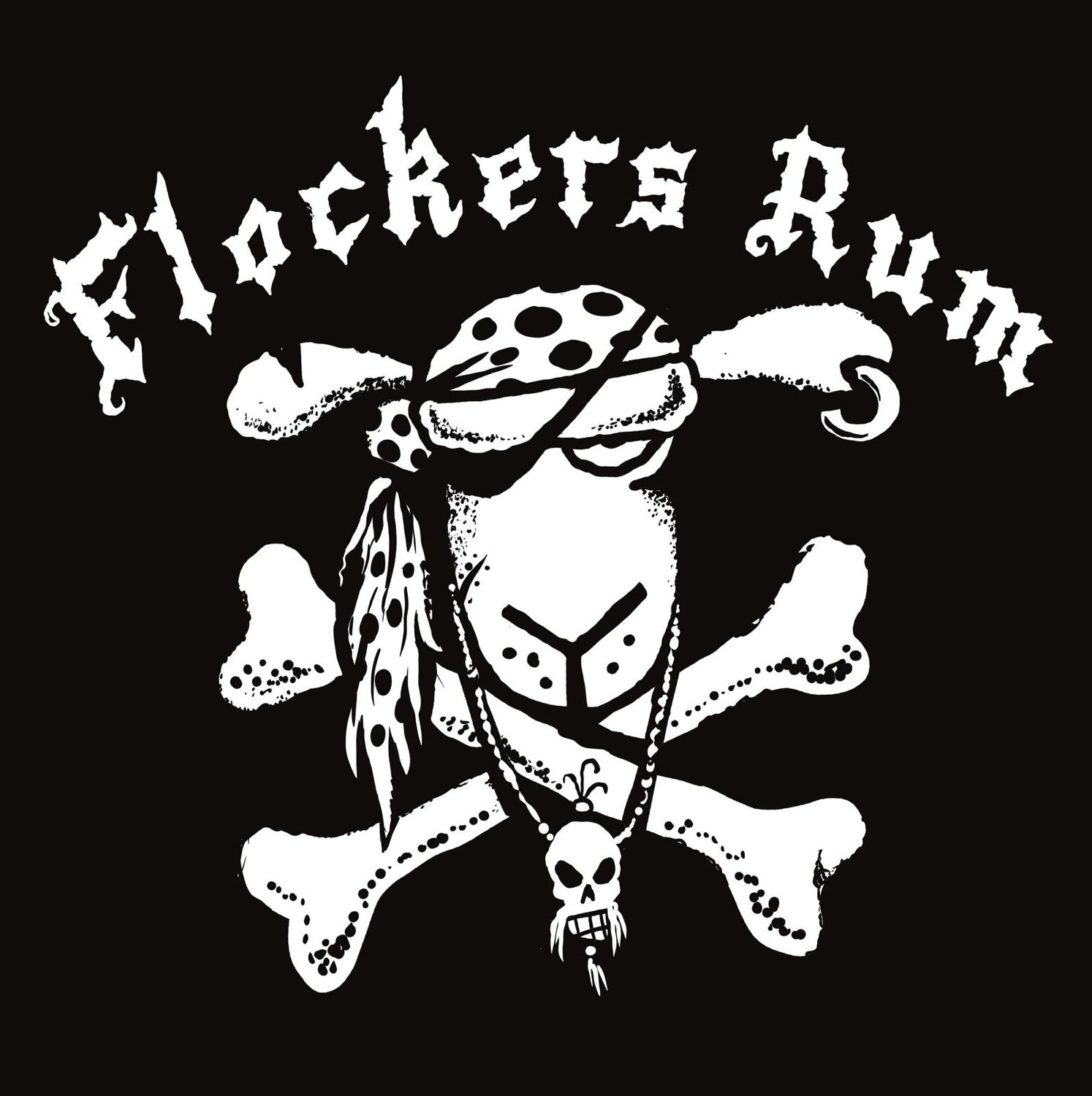 Flockers Rum Metal Sign | Funny Room Décor| Baaad Flockers®