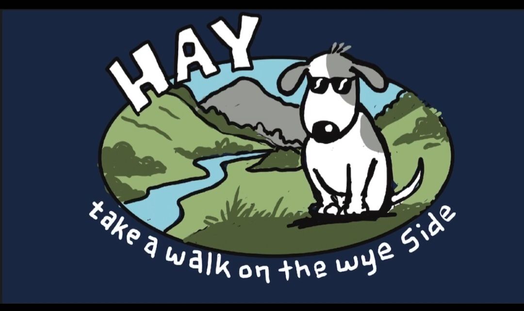 Flockers Metal Sign | Hay Walk On The Wye Side
