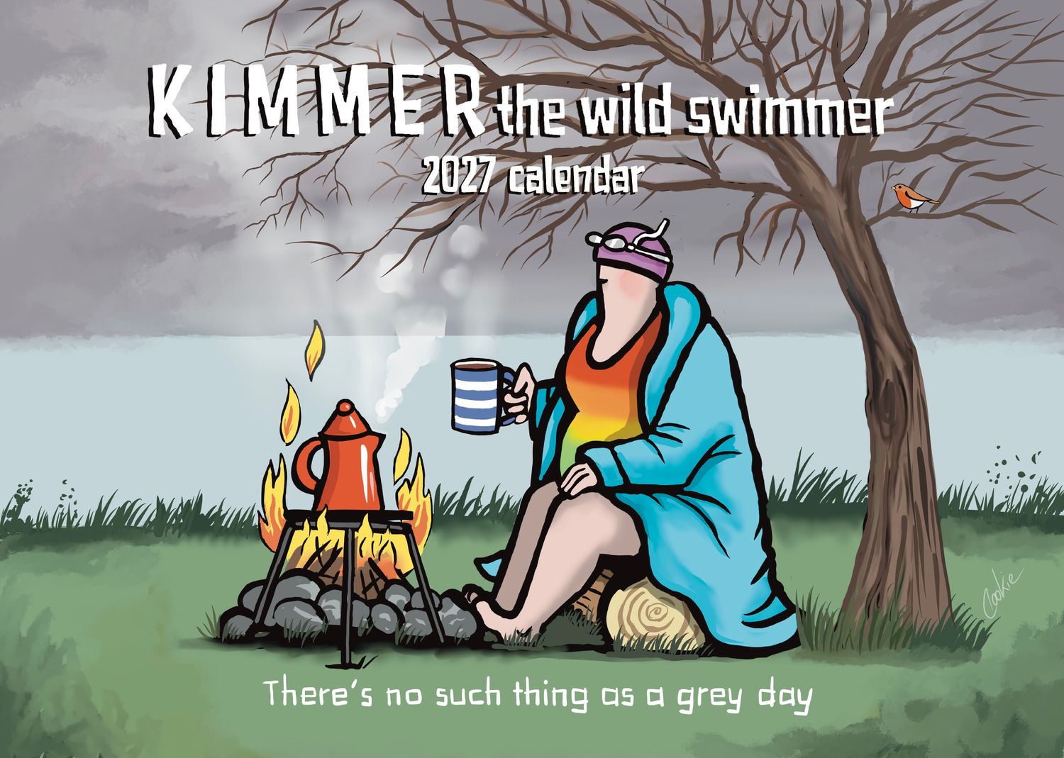 A4 Wall Calendar 2027 | Kimmer