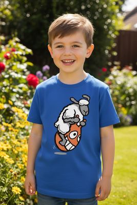 Retro Hopper | Kid's Funny T-Shirt