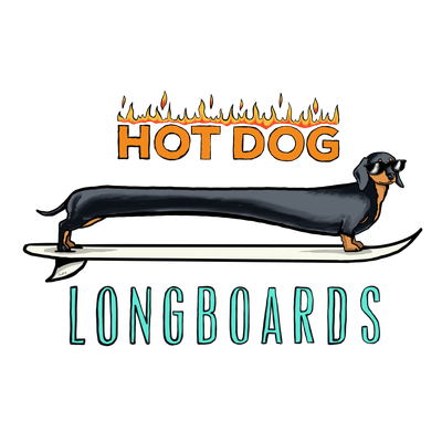 Hot Dog Car Sticker | Funny Dog &amp; Retro Vehicle Sticker | Cookie Classics