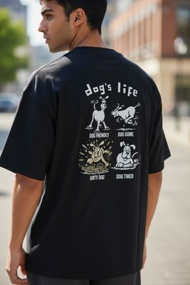Dog's Life | Funny Dog Short-Sleeved Polo