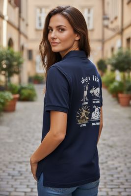 Dog’s Life Polo Shirt | Funny Dog Lover Polo | Barking Mad®