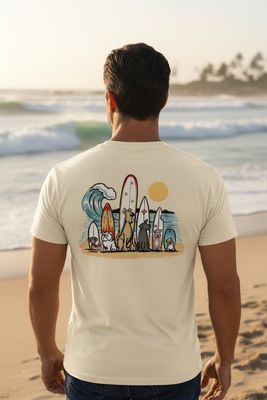 Dog Paddler | Funny T-shirt | Baaad Flockers