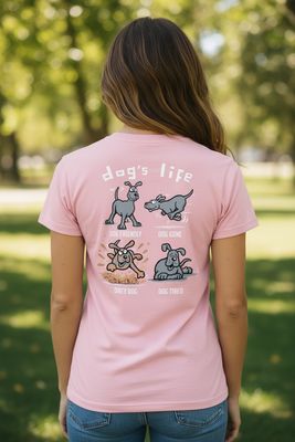 Dog's Life | Funny T-Shirt | Baaad Flockers