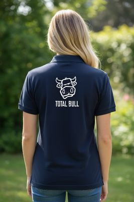 Total Bull Short Sleeved Polo | Print