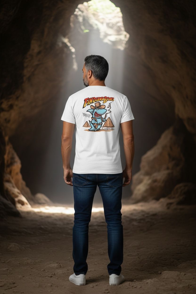 Findianna Bones | Retro T-Shirt | Baaad Flockers