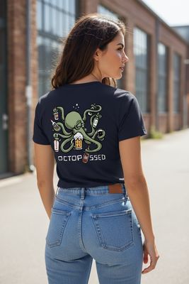 Octop*ssed | Drinking T-Shirt | Flockers