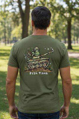 Fish Tank | Retro T-Shirt | Flockers