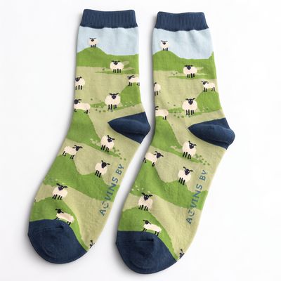 Bamboo Sheep Socks | Funny Sheep Socks for Men UK 7–11 | Baaad Flockers®