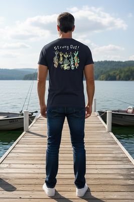 Strung Out | Retro T-Shirt | Baaad Flocker