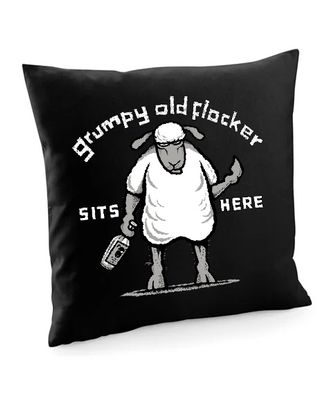 Grumpy Old Flocker  | Cushion | Flockers