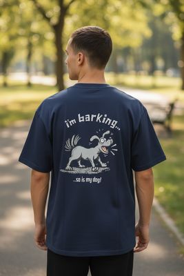 I'm Barking So Is My Dog | Funny T-Shirt | Baaad Flockers