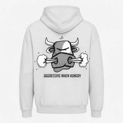 Aggressive When Hungry | Rugged Hoodie | Flockers