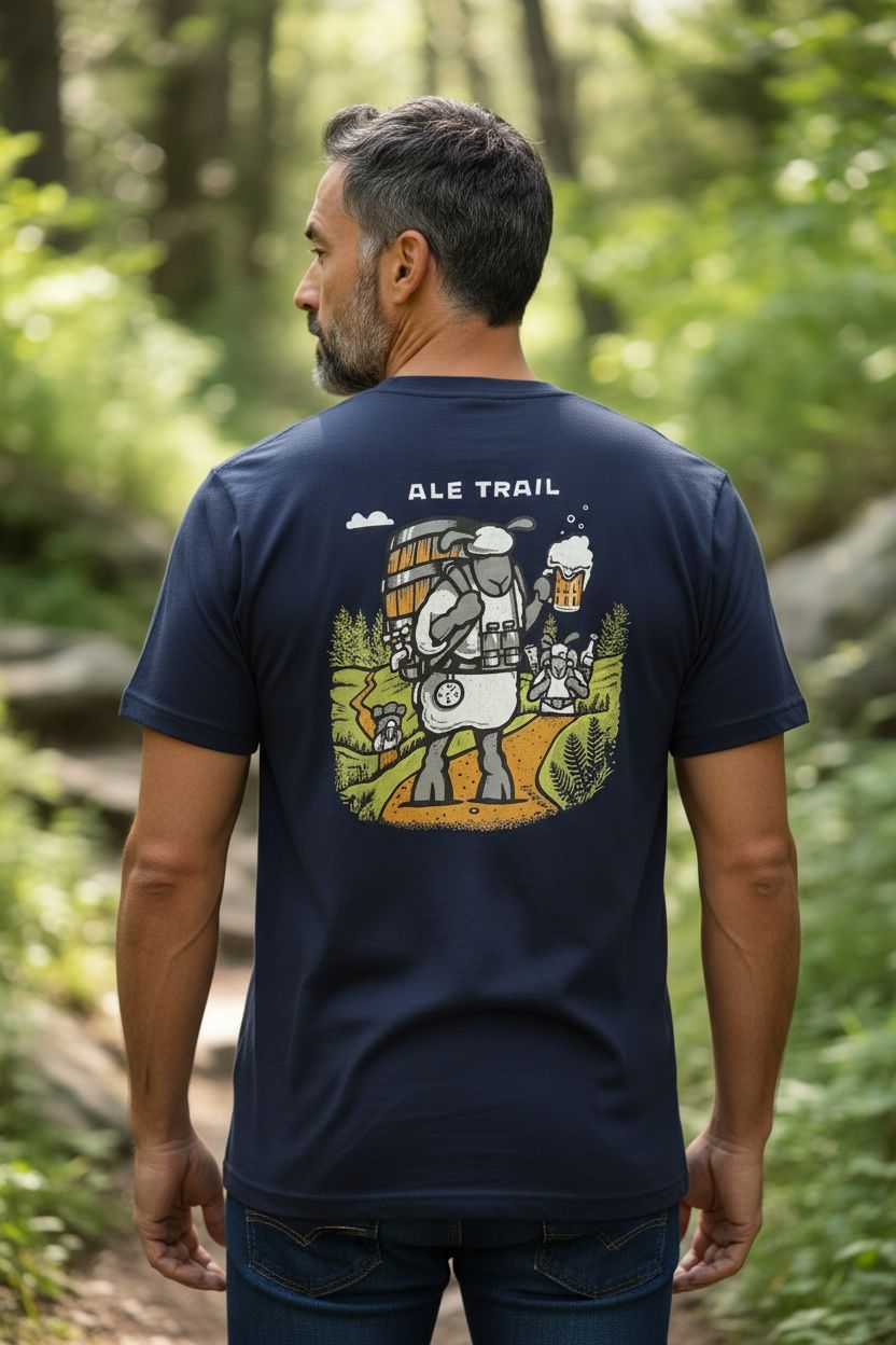 Ale Trail | Funny T-Shirt | Flocker