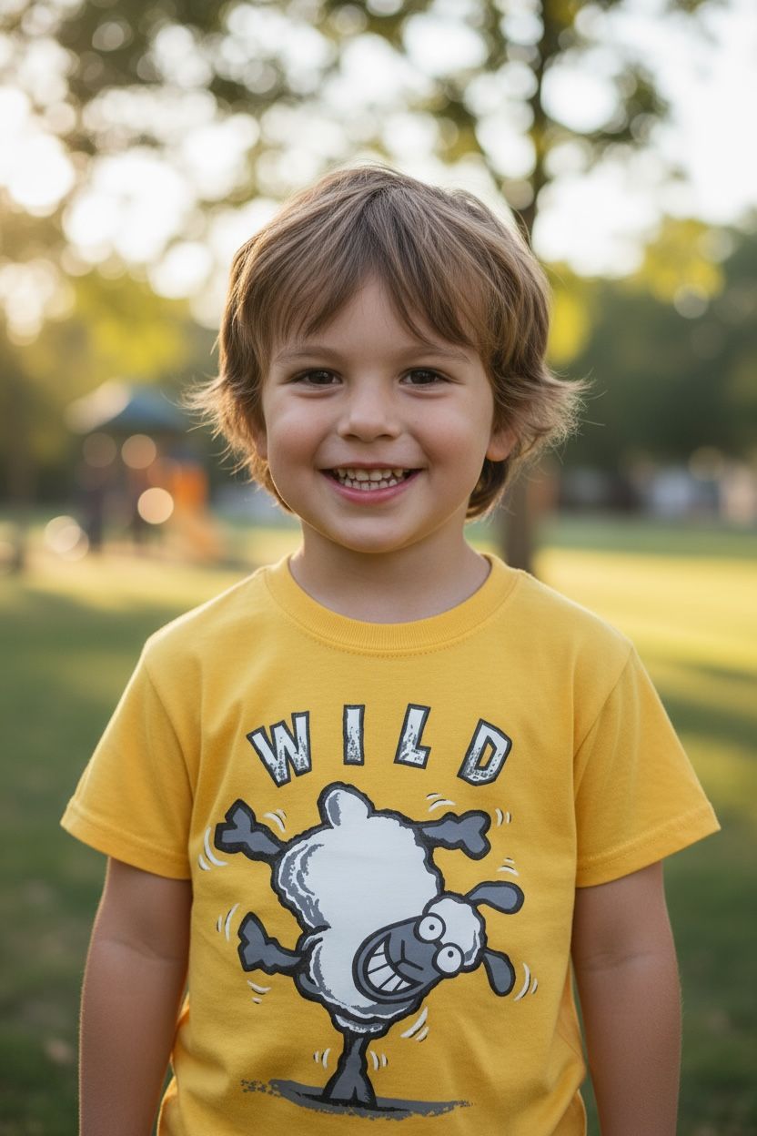 Wild Kids T-Shirt | Outdoor Adventure Tee for Kids | Little Flockers®