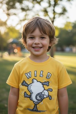 Wild Kids T-Shirt | Outdoor Adventure Tee for Kids | Little Flockers®