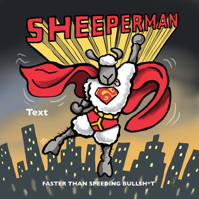 Flockers Metal Sign | Sheeperman