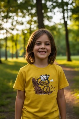 Muddy Kids T-Shirt | Funny Outdoor Adventure Tee | Little Flockers®
