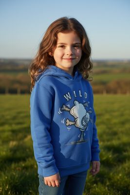 Wild | Kid's Funny Hoodie