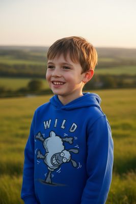 Wild | Kid's Funny Hoodie