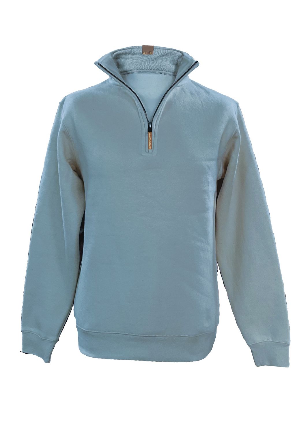 Flockers Quarter Zipped Hoodie | Flockers, Colour: Ocean Blue, Size: XS